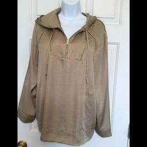 Chico’s gold hooded top